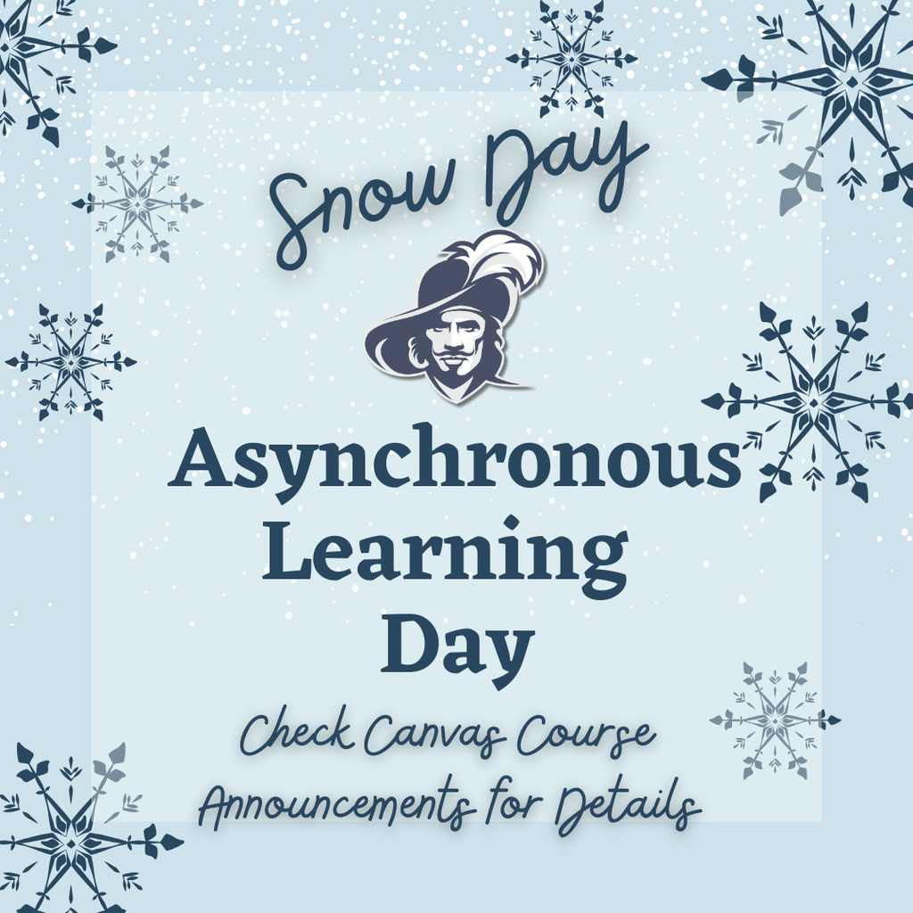 Out of an abundance of caution, Friday, December 5, will be an Asynchronous Virtual Learning Day for all GCPS students and staff. All school buildings and offices will be closed to visitors and employees. Teachers and staff will be available via email and Google Meet throughout the day. Secondary students should check Canvas for announcements and assignments. All afternoon and weekend activities will be evaluated and updated as weather conditions are reassessed. Please stay safe and continue to monitor updates from the division as the weather system progresses.