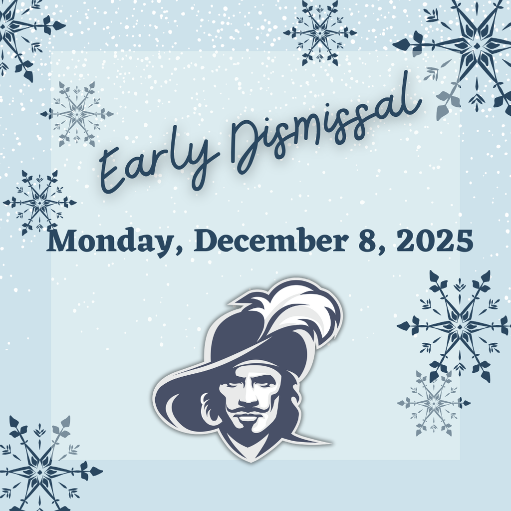 Early Dismissal Monday, December 8, 2025