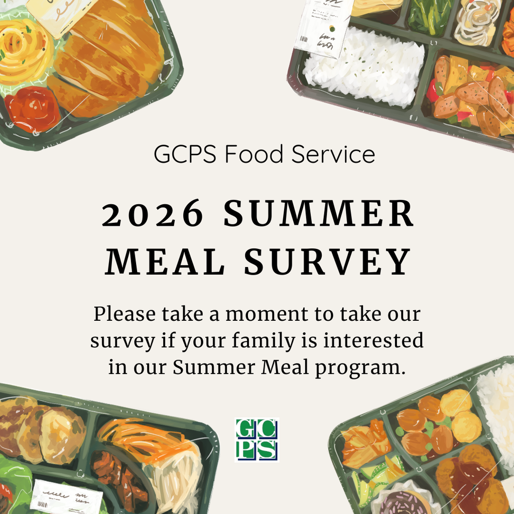 ☀️🍎 GCPS Summer Meal Registration 🍎☀️  Registration is now open for the GCPS Summer Meal Program! Families interested in participating are encouraged to complete the registration form.  This program helps ensure students have access to meals throughout the summer months. 💚
