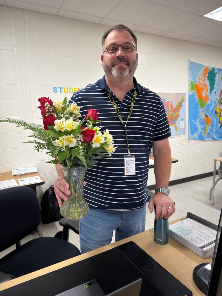 🎉 Congratulations to Mr. James Beck, Gloucester High School’s 2025–2026 GCPS Stand Out Award Winner! 🍎👏  This award recognizes first-year teachers and educators new to GCPS who demonstrate strong instructional practices, collaboration, and a meaningful impact on students.  We are proud to celebrate Mr. Beck for the dedication, enthusiasm, and positive influence he brings to GHS each day. Congratulations on this well-deserved recognition!