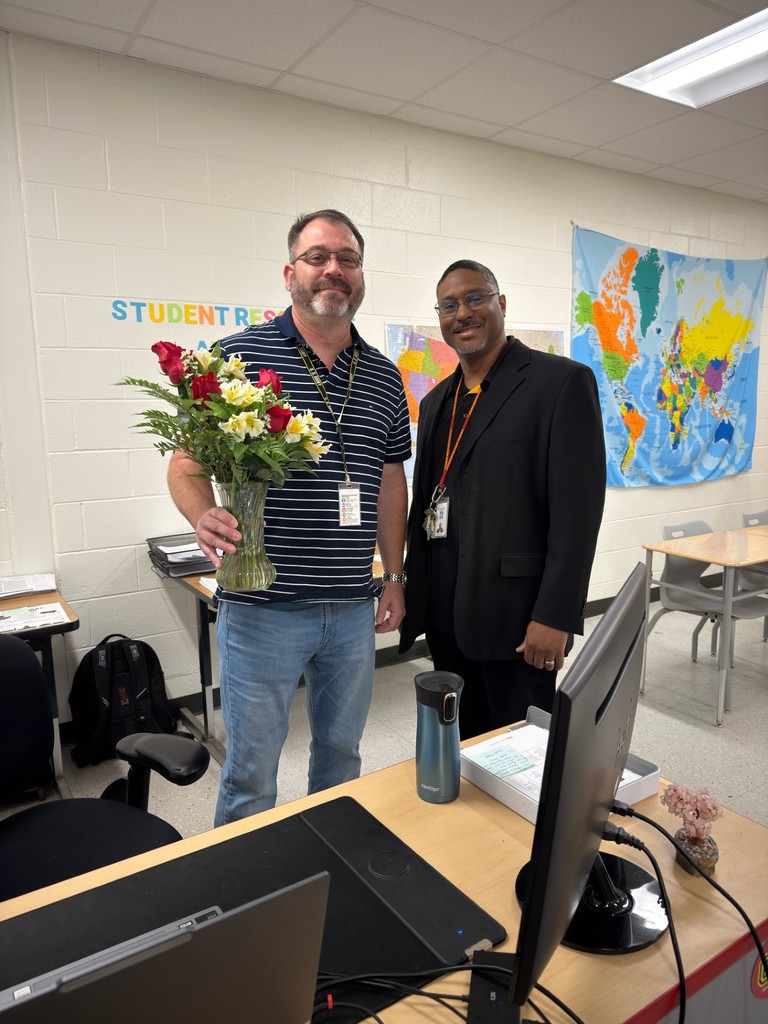 🎉 Congratulations to Mr. James Beck, Gloucester High School’s 2025–2026 GCPS Stand Out Award Winner! 🍎👏  This award recognizes first-year teachers and educators new to GCPS who demonstrate strong instructional practices, collaboration, and a meaningful impact on students.  We are proud to celebrate Mr. Beck for the dedication, enthusiasm, and positive influence he brings to GHS each day. Congratulations on this well-deserved recognition!