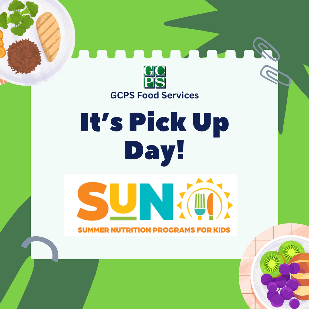 🍎☀️ GCPS Summer Meals Program ☀️🍎 Free summer meals will be available at the Gloucester High School Parent Loop every Thursday from 12:00 PM–2:00 PM on the following dates: 📅 June 25, July 2, July 9, July 16, July 23, July 30, and August 6  If you have not yet registered and would like to participate, please call 804-693-6081. We're proud to help keep our students nourished and ready for a great summer! 💚💙
