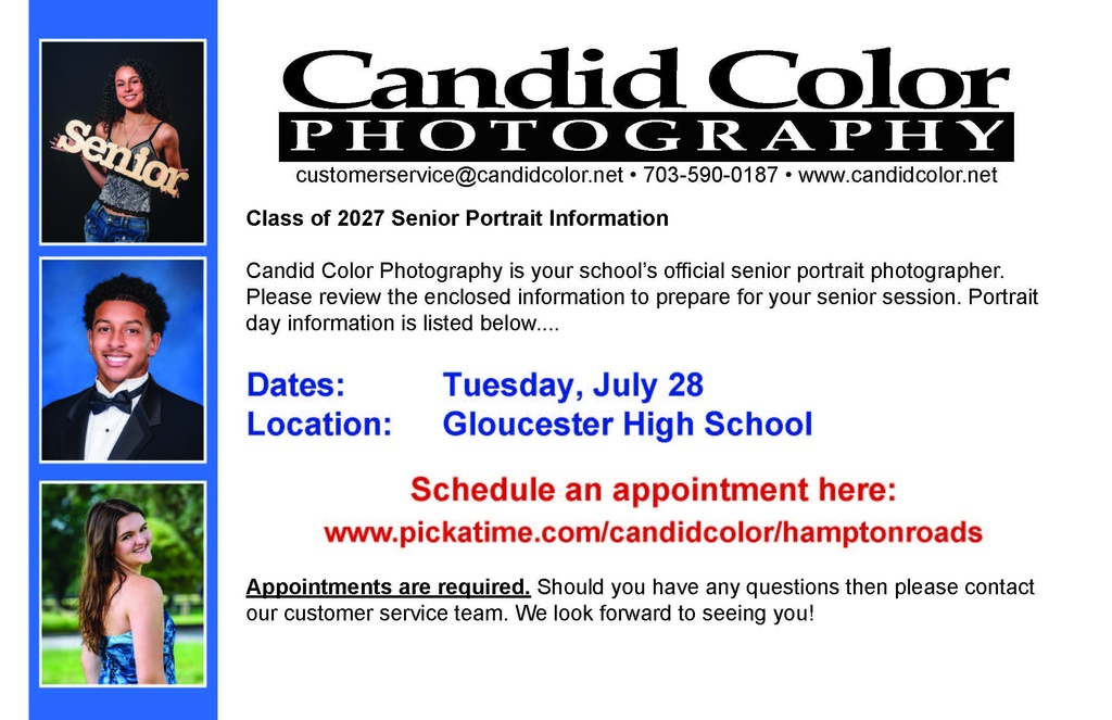 Candid Color Senior Portraits