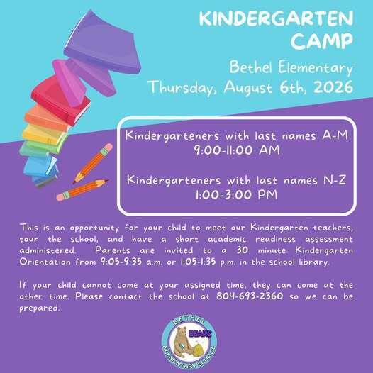 Kindergarten Camp