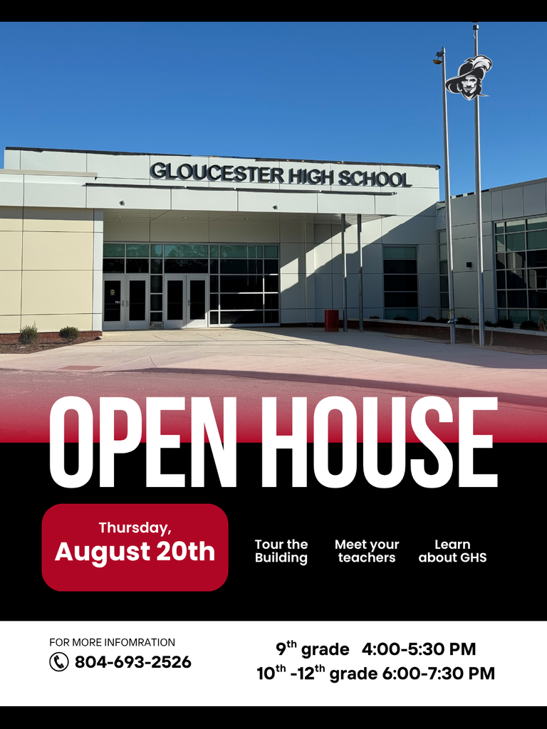 Open House is Thursday August 20th