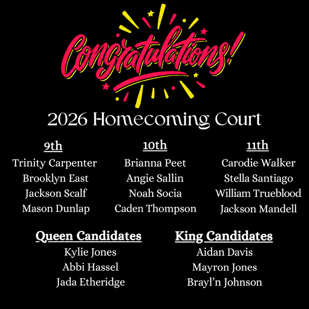 Homecoming Court 2026