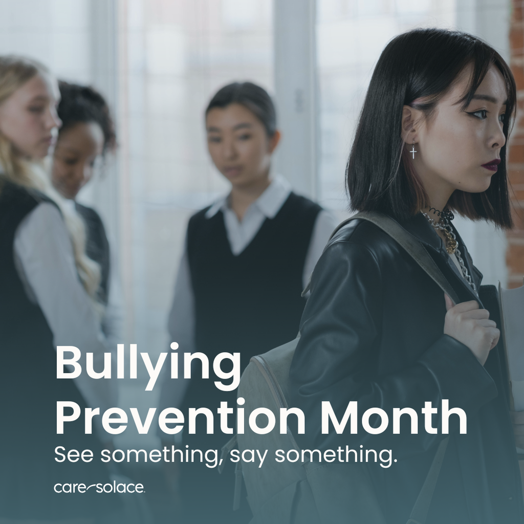 October is National Bullying Prevention Month. Let's stand together to create a safe and supportive school community. Recognize the signs, speak up, and report bullying. Together, we can make a difference. 💪 In addition, Care Solace is available 24/7/365 to connect individuals to care. Call 888-515-0595 or visit caresolace.com/gcps. #BullyingPrevention #StopBullying #SafeSchools
