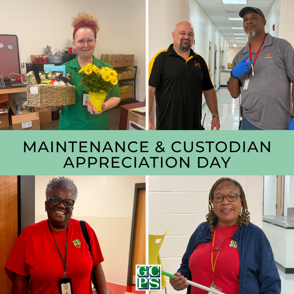 🧹Maintenance & Custodian Appreciation Day 🛠️ Today we celebrate the incredible custodian and maintenance teams that keep our schools safe, clean, and running smoothly every single day. From early mornings to late nights, their hard work behind the scenes creates a welcoming environment where our students and staff can thrive. We are so grateful for everything they do for our school community. Please join us in saying a huge thank you to our maintenance and custodial staff when you see them today! 👏💚 #GCPS #AppreciationDay #ThankYou #UnsungHeroes #GloucesterVA