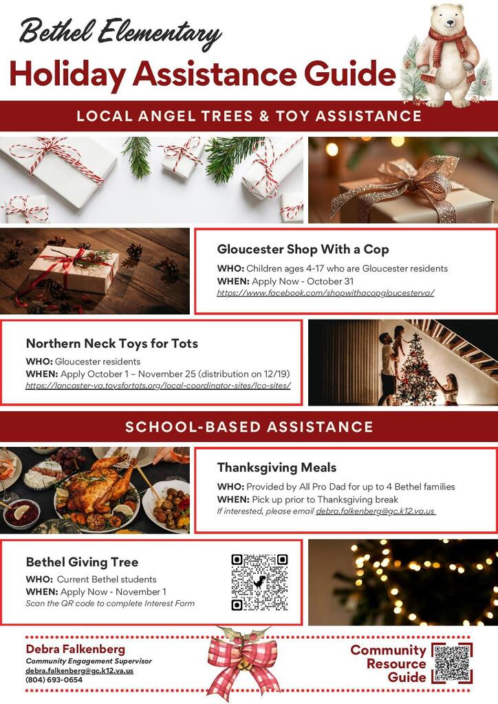 Holiday Assistance Guide