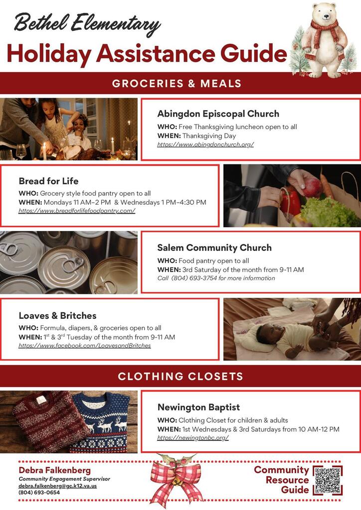 Holiday Assistance Guide