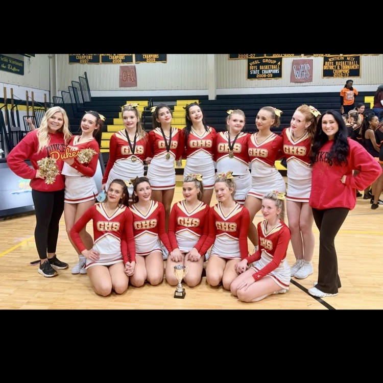 This past Monday, 10/5, JV Cheer competed at the Colonial Beach Battle at the Beach and placed 2nd in their division! They also had the 3rd-highest score out of all 10 teams!