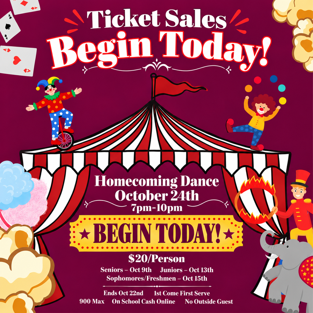 Homecoming tickets on sale