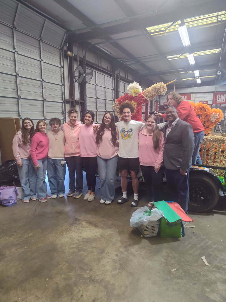 🎨 Behind the Scenes of Hoco Float Building! 🚜✨ What an amazing Homecoming Parade! Before our classes rolled down the street, our students spent hours measuring, decorating, and bringing their creative circus themed ideas to life. Want to know which class takes home the top prize for best float? 🏆 Head out to the Homecoming Game tonight to hear the float contest winners announced at halftime and help us cheer on our Dukes to victory! Drop a comment and tell us which float was your favorite! 👇❤️💛 #GHS #Homecoming2026 #FloatBuilding #DukeNation #GoDukes #GloucesterVA