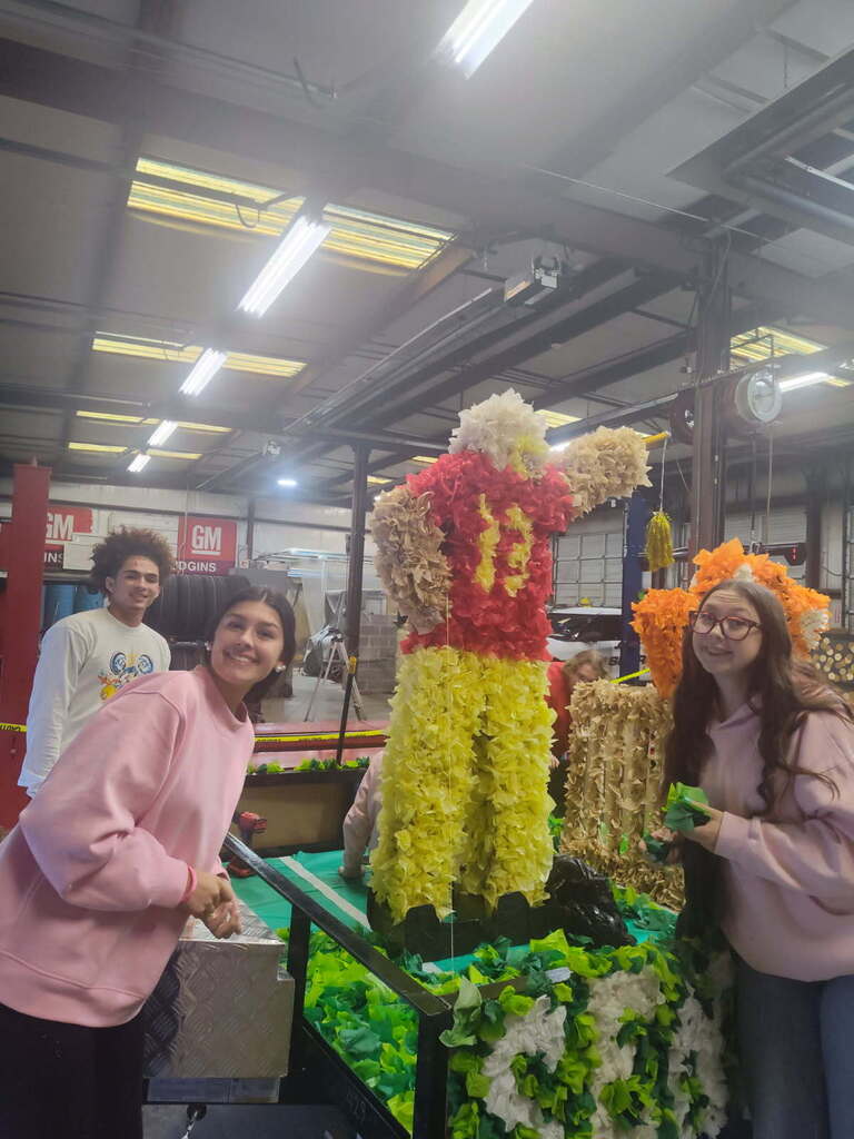 🎨 Behind the Scenes of Hoco Float Building! 🚜✨ What an amazing Homecoming Parade! Before our classes rolled down the street, our students spent hours measuring, decorating, and bringing their creative circus themed ideas to life. Want to know which class takes home the top prize for best float? 🏆 Head out to the Homecoming Game tonight to hear the float contest winners announced at halftime and help us cheer on our Dukes to victory! Drop a comment and tell us which float was your favorite! 👇❤️💛 #GHS #Homecoming2026 #FloatBuilding #DukeNation #GoDukes #GloucesterVA