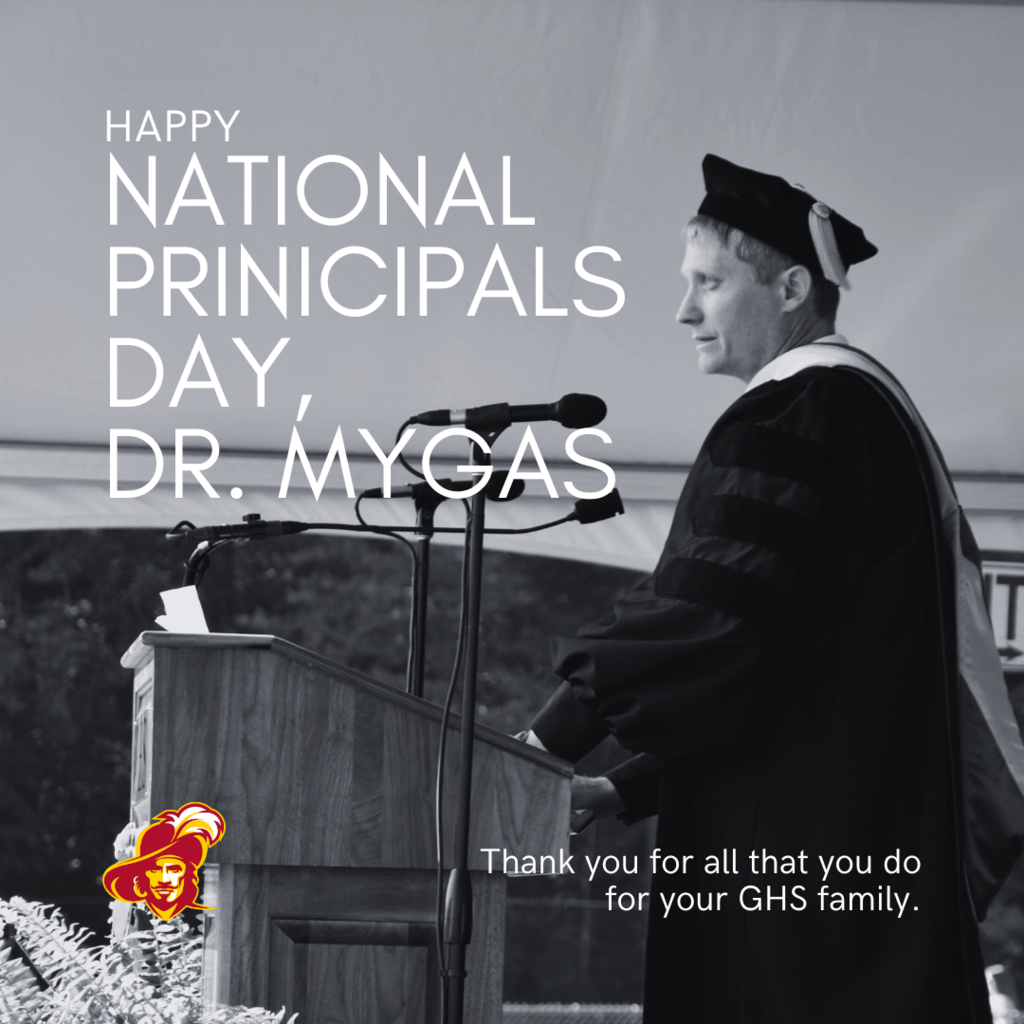 Happy National School Principals day Dr. Mygas