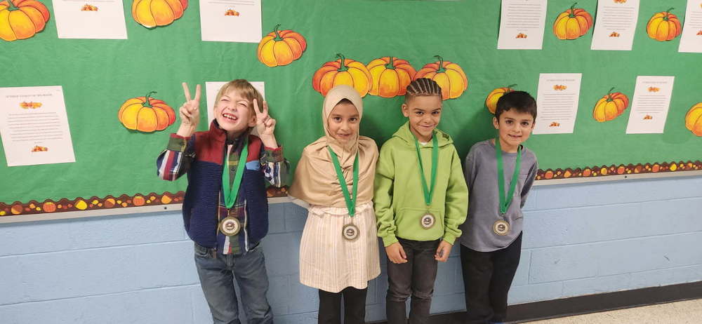 2nd Grade Students of the Month