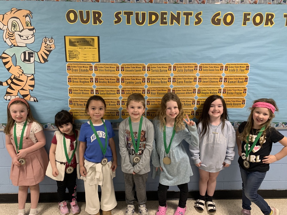Kindergarten Student's of the Month