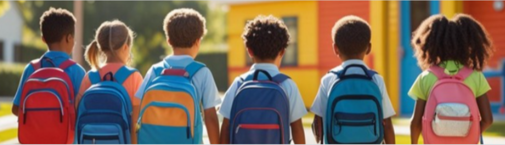 Children w/Backpacks