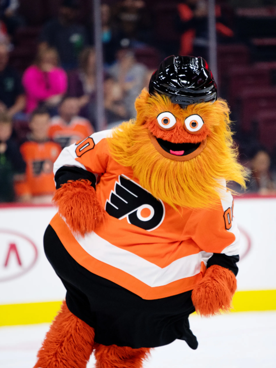 Photograph of Gritty by Kyle Ross / Icon Sportswire / Getty