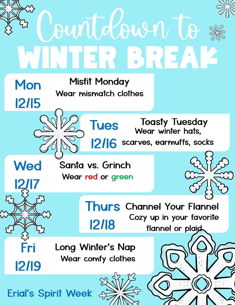 Holiday Spirit Week
