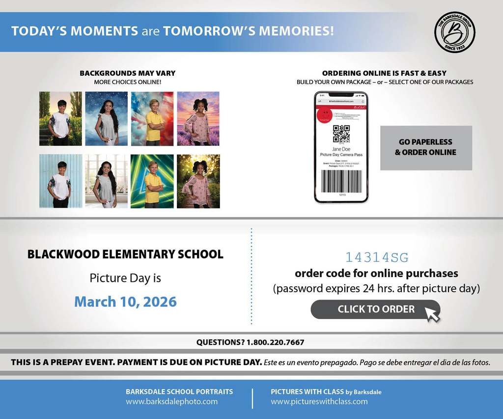 Spring Pictures Rescheduled Banner