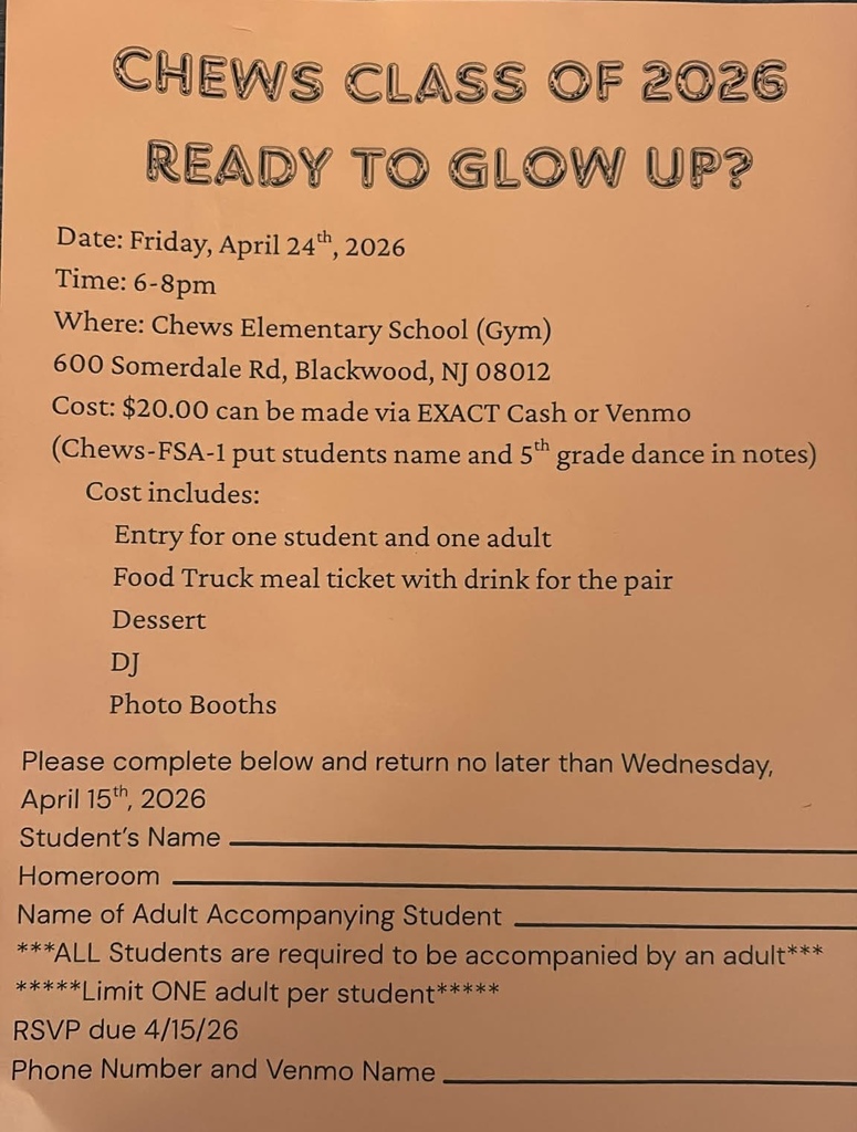 5th grade dance flier