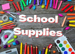 2026-2027 Shool Supplies