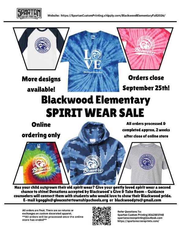 Spirit Wear BLK