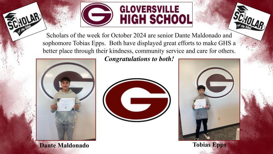Student of the week