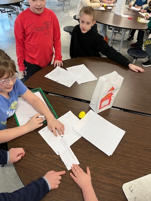 🐣📚 Check out these awesome pictures from our Fourth Grade Easter Egg Math Hunt!  Scholars in Mrs. Brennan, Mrs. Rossi, Ms. Kane, Ms. Swank, and Ms. Morino's classrooms had a blast participating in an Easter egg hunt — with a twist! 🥚✏️  Inside each egg were multi-step Math word problems, and scholars had to work together to solve them as a team. It was a fun and festive way to challenge their brains while celebrating the season! 💡🐰  Great job, fourth grade — your teamwork and problem-solving skills truly stood out!  #EasterEggMathHunt #TeamworkInAction #FourthGradeFun #StandoutScholars #MathCanBeFun