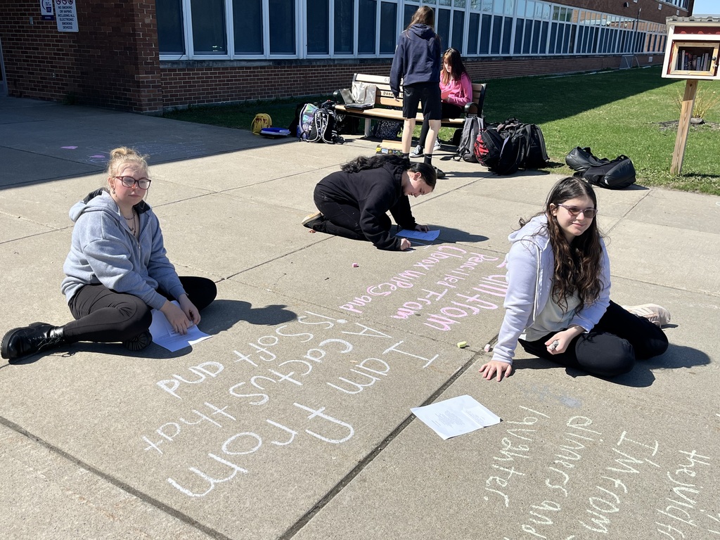 📚✨ What’s That on the Sidewalk?! ✨📚  It’s Mrs. Codding's Annual Sidewalk Poetry Day — and it was nothing short of incredible!  🗓 When: Wednesday, 4/23/25 👥 Who: Our ELA 9 and ELA 10 scholars ✍️ What: A celebration of poetic voices, creativity, and self-expression  Grade 9 scholars crafted Diamante Poetry — beautiful diamond-shaped poems that don’t rhyme but shine with powerful imagery and contrasting subjects.  Grade 10 scholars created Where I’m From Poetry — deeply personal pieces rooted in memory, setting, and everyday details that shape identity.  📝 The process? Discussion ➡️ Drafting ➡️ Revising ➡️ Editing ➡️ Peer Feedback ➡️ Final Approval ➡️ Sidewalk Showcase! They used tools like thesaurus.com to elevate their language and collaborated thoughtfully with peers to refine their pieces.  🌟 Sidewalk Poetry Day continues to be a GHS tradition that brings words to life — literally. Seeing our scholars’ creativity on full display is a reminder of the talent, effort, and heart that lives within our classrooms.  Huge shoutout to Mrs. Codding for leading this inspiring experience and to all of our scholars who showed up with their best: determination, respect, creativity, and thoughtfulness. 💫  👏 Way to go, GHS! Let the words lead the way. #SidewalkPoetryDay #GHSscholars #CreativityInAction #ELAExcellence