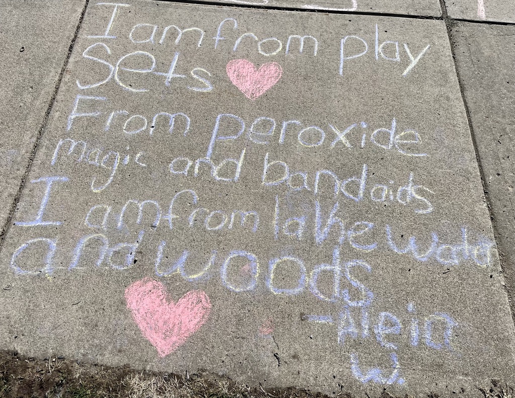 📚✨ What’s That on the Sidewalk?! ✨📚  It’s Mrs. Codding's Annual Sidewalk Poetry Day — and it was nothing short of incredible!  🗓 When: Wednesday, 4/23/25 👥 Who: Our ELA 9 and ELA 10 scholars ✍️ What: A celebration of poetic voices, creativity, and self-expression  Grade 9 scholars crafted Diamante Poetry — beautiful diamond-shaped poems that don’t rhyme but shine with powerful imagery and contrasting subjects.  Grade 10 scholars created Where I’m From Poetry — deeply personal pieces rooted in memory, setting, and everyday details that shape identity.  📝 The process? Discussion ➡️ Drafting ➡️ Revising ➡️ Editing ➡️ Peer Feedback ➡️ Final Approval ➡️ Sidewalk Showcase! They used tools like thesaurus.com to elevate their language and collaborated thoughtfully with peers to refine their pieces.  🌟 Sidewalk Poetry Day continues to be a GHS tradition that brings words to life — literally. Seeing our scholars’ creativity on full display is a reminder of the talent, effort, and heart that lives within our classrooms.  Huge shoutout to Mrs. Codding for leading this inspiring experience and to all of our scholars who showed up with their best: determination, respect, creativity, and thoughtfulness. 💫  👏 Way to go, GHS! Let the words lead the way. #SidewalkPoetryDay #GHSscholars #CreativityInAction #ELAExcellence