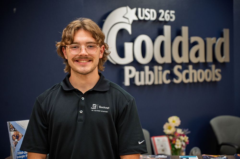 USD 265 Community Relations Intern Brandon Johnson (Senior, GHS)