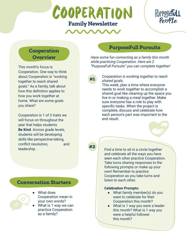 March's Tiger Trait is Cooperation