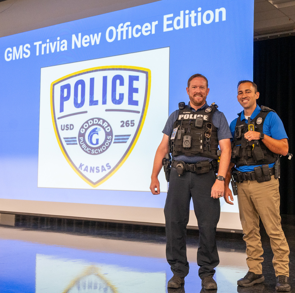 USD 265 Police Officers Wyatt Pulver & Ryan Lamar