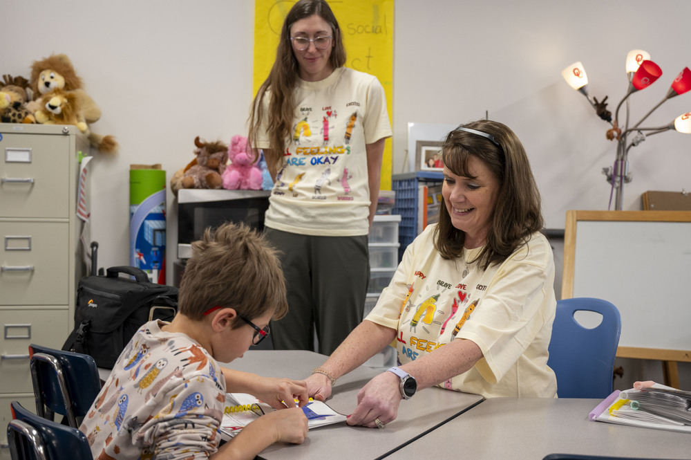Teacher Grant Visit- Wilson, Larson