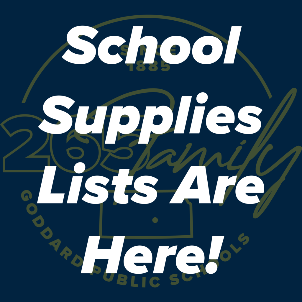 School Supplies Lists Are Here!
