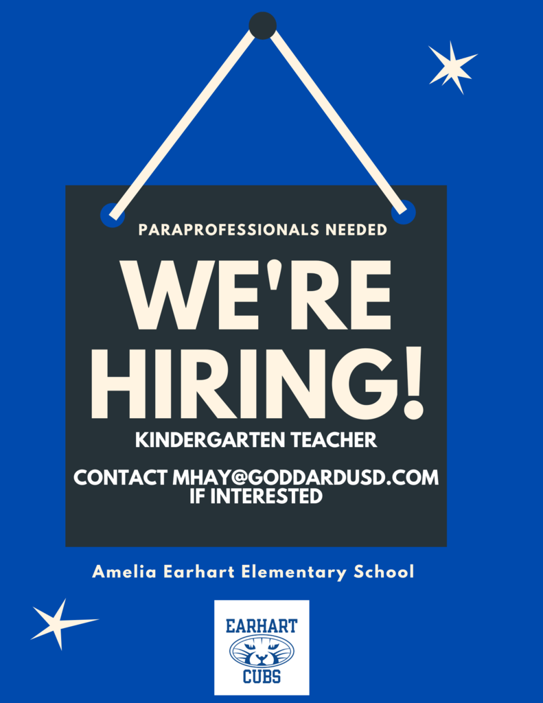 Now hiring for a kindergarten teacher