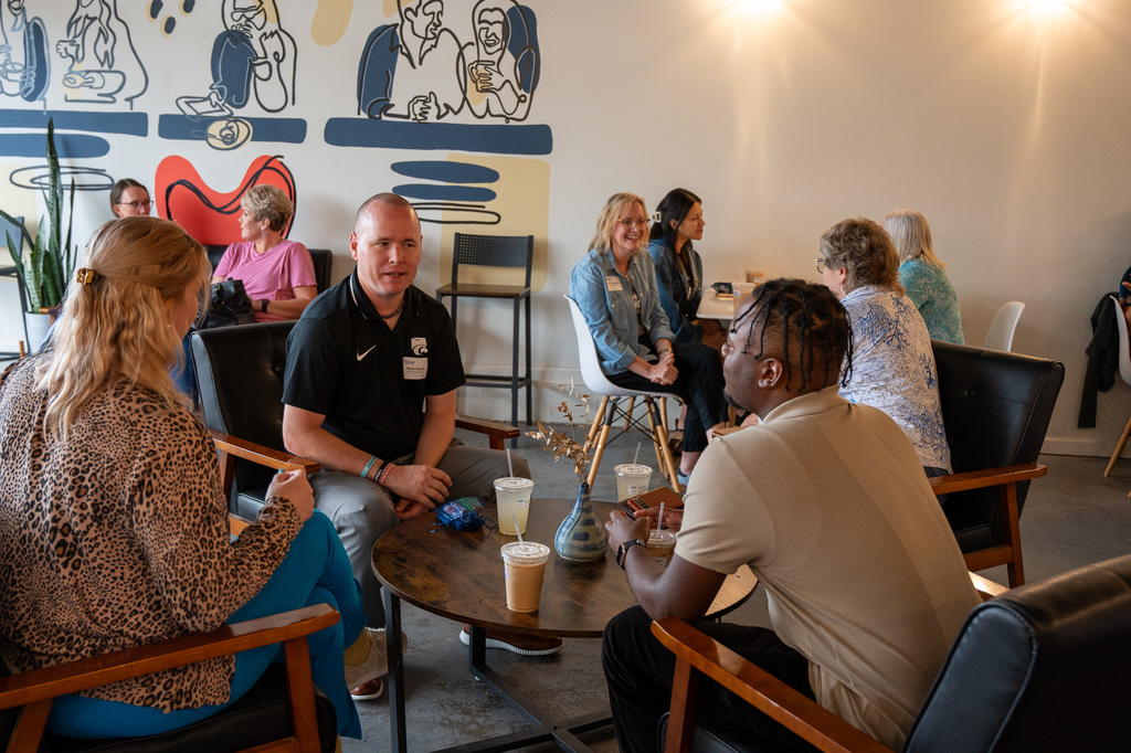 New Teacher Orientation: coffee shop stop