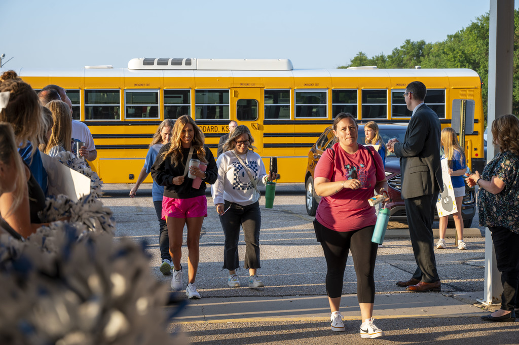 Teachers at the USD 265 District Orientation