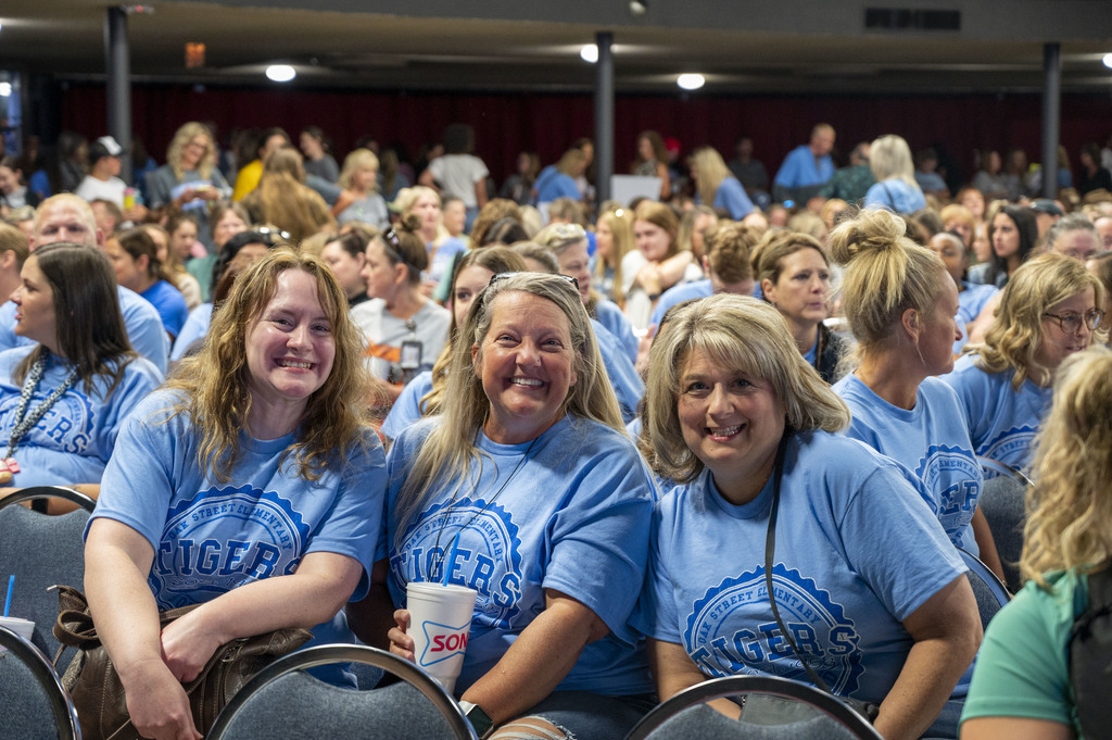 Teachers at the USD 265 District Orientation