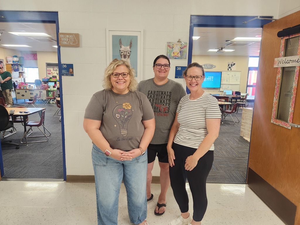 CDS staff is working hard getting ready for our students to return for new school year!  We can't wait to see you!  