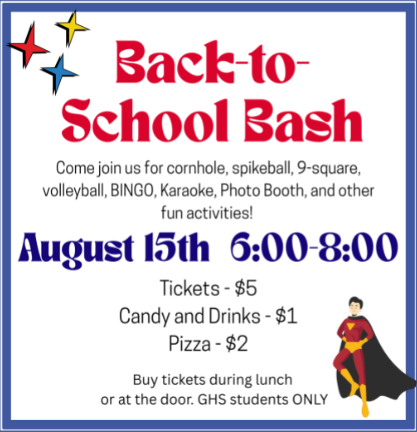 Back-to-school bash