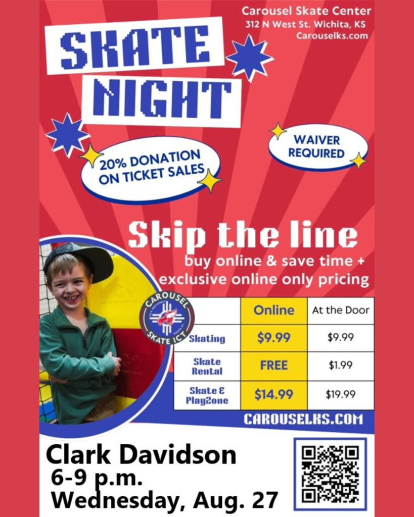 First Fundraiser of the Year! Join CDS at Carousel Skate Center on August 27 from 6–9 PM for a fun night to kick off the school year! The class with the most attendance wins a PIZZA PARTY! Bring your new classmates and let’s get ready to ROLL!