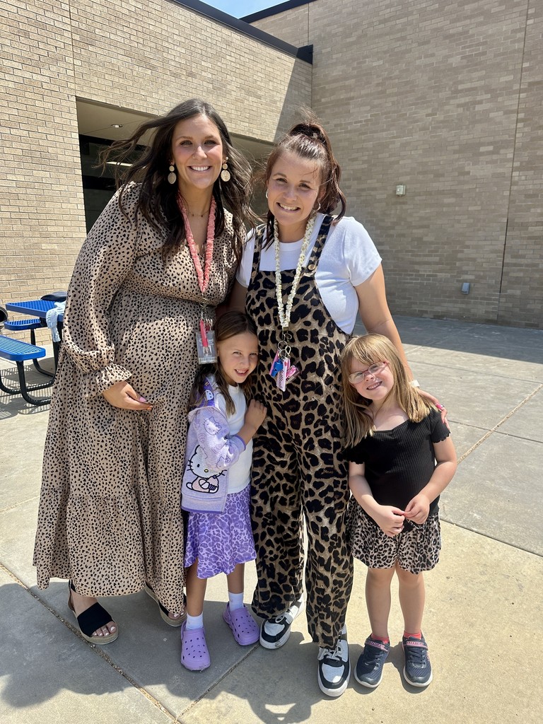 Cheetah vibes in first grade today 🐆💕