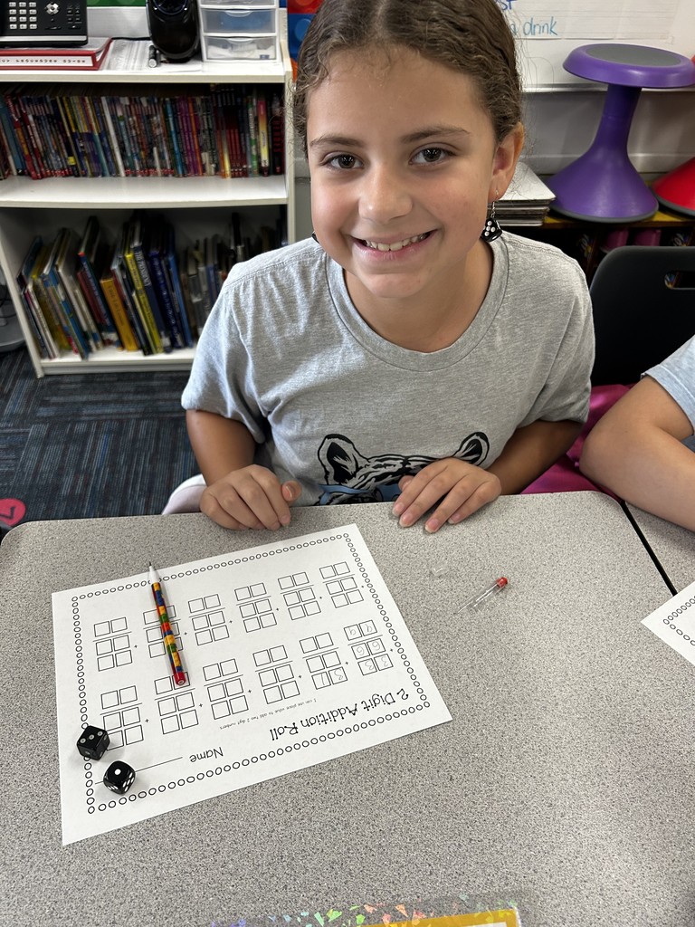 She wore the PERFECT earrings for dice addition today!