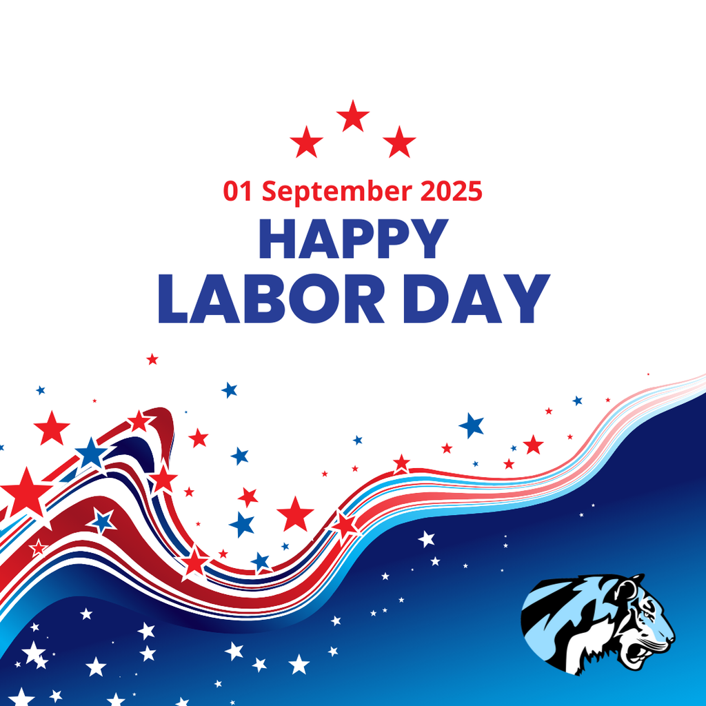 Happy Labor Day. No School. See you on Tuesday.