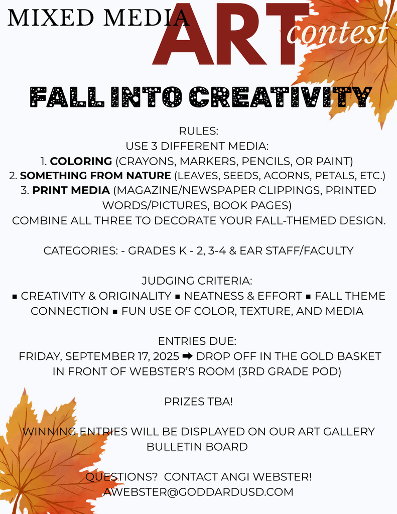 Fall into creativity