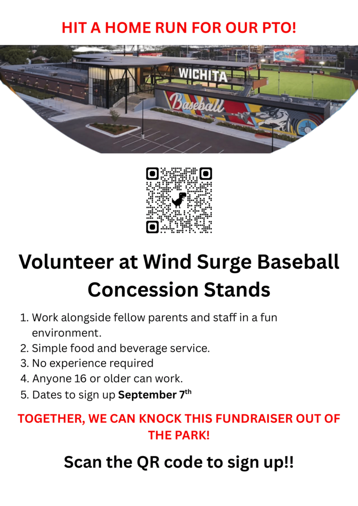 WInd Surge PTO Fundraiser Sign up