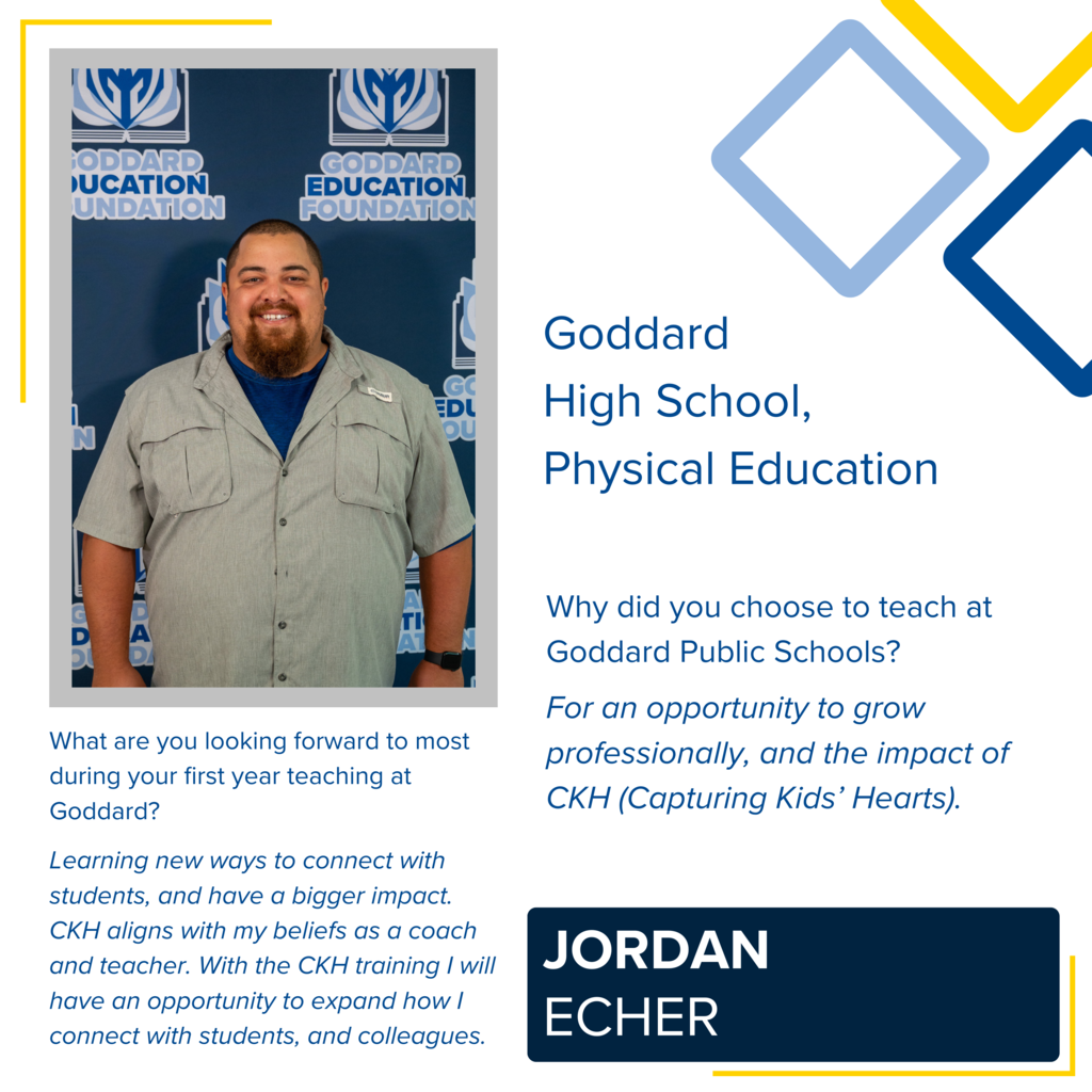 GHS New Staff: Jordan Echer